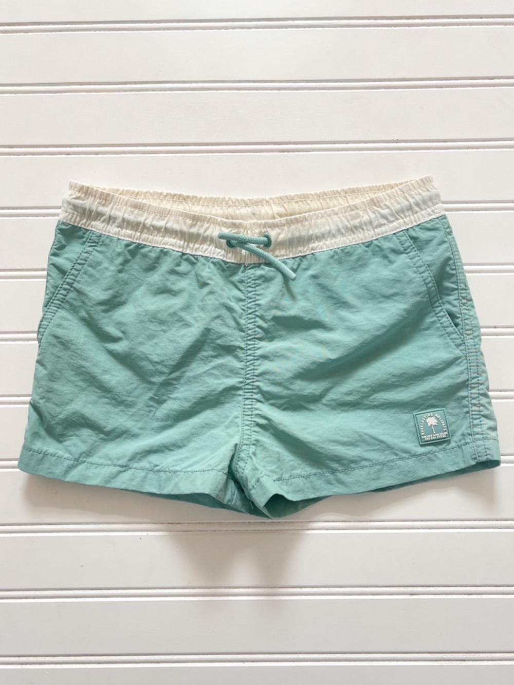 ZARA Seafoam Green Swim Trunks